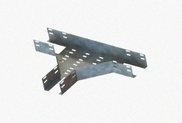 Лоток тройниковый перфорированный ОТ 75х50 УХЛ1, оцинкованный лист, S1,5