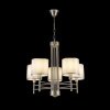 Люстра 5*E14 60Вт Никель IP43 Lika FR5674PL-05N Freya