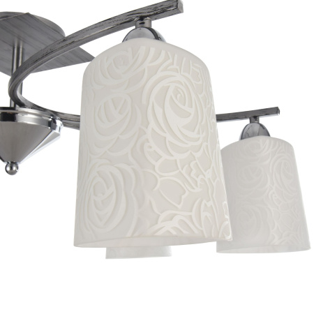 Потолочный светильник 6*E14 40Вт Хром IP20 Ciclo FR5117CL-06CH Freya