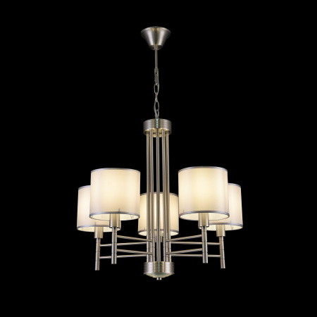 Люстра 5*E14 60Вт Никель IP43 Lika FR5674PL-05N Freya