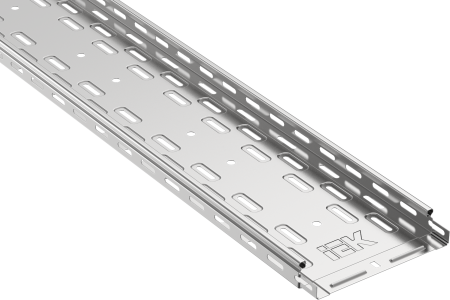 ESCA Лоток перфорированный 35х50х3000 RAL 9016 IEK