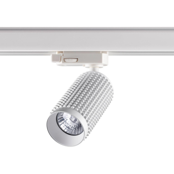 Трехфазный трековый cветильник IP20 GU10 50W 220V MAIS белый NOVOTECH
