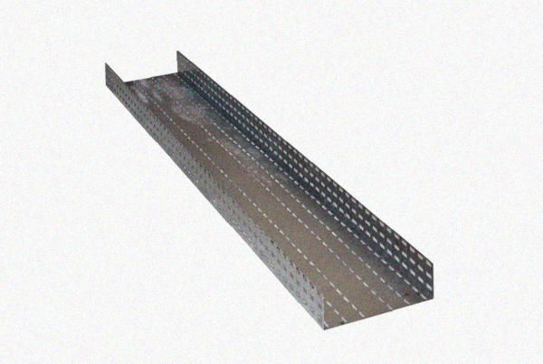 Лоток перфорированный ЛМ 150х100х2000 УТ1,5, оцинкованный лист S1,0