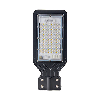 29-08 Светильник светодиодный, уличный, консольный 60Вт, 230В/50Гц, 4800лм, 6500К, IP65, КСС "Д", 400х170х45мм, Ф40мм, чёрный, алюминий APEYRON