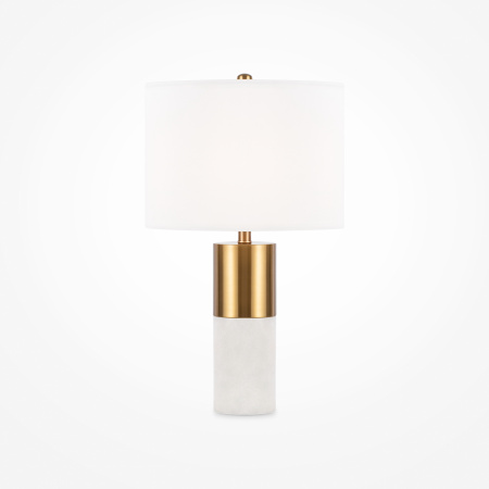 Настольный светильник 1*E27 60Вт Латунь IP20 Bianco Z030TL-01BS Maytoni