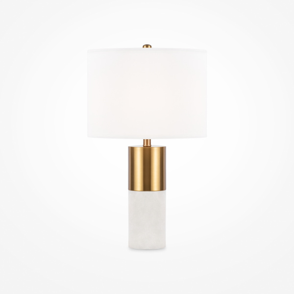 Настольный светильник 1*E27 60Вт Латунь IP20 Bianco Z030TL-01BS Maytoni