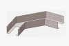 Лоток угловой замковый глухой КГЗГ 50х50-135 УХЛ1 поворот на 135, оцинкованный лист S1,0