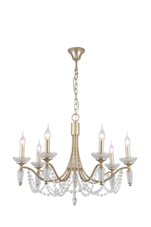 Люстра 7*E14 40Вт Золото IP20 Zoe FR2009PL-07G Freya