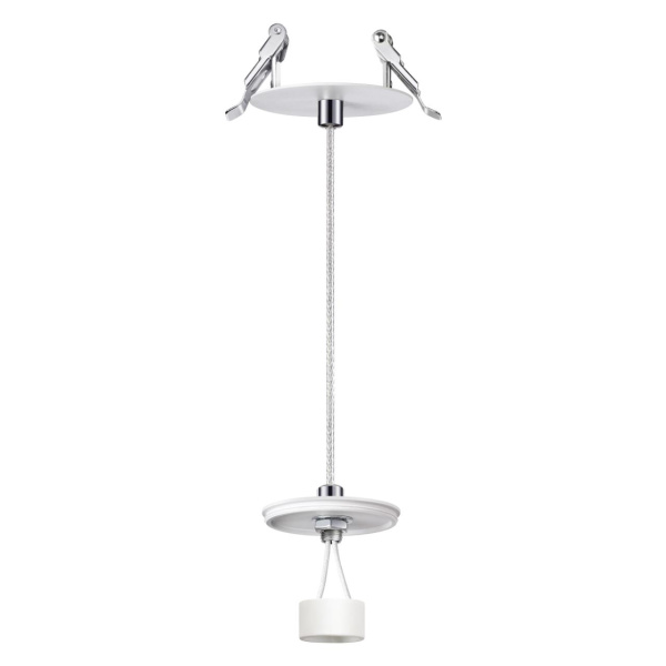 Встраив.св-к без плафона (плафоны арт.370694-370711) IP20 GU10 UNITE белый NOVOTECH