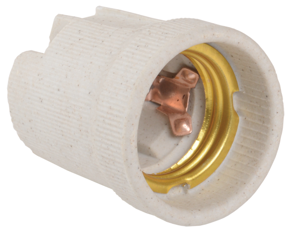 Патрон подвесной Пкр27-04-К43 керамический Е27 (200шт) (стикер на изделии) IEK Патрон подвесной Пкр27-04-К43 керамический Е27 (200шт) (стикер на изделии) IEK