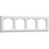 Stark Рамка на 4 поста (белый) Werkel