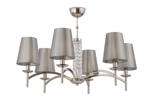 Люстра 6*E14 40Вт Никель IP20 Krona MOD076PL-06N Maytoni