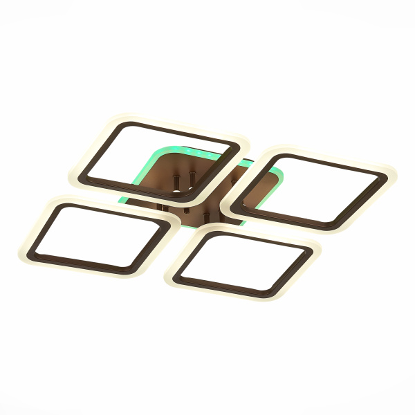 Светильник потолочный Кофейный/Белый LED 1*112Вт RGB 8Вт 3000-6000К SLE200472-04RGB EVOLED