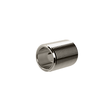 Ниппель M16x1,5, никелированная латунь DKC