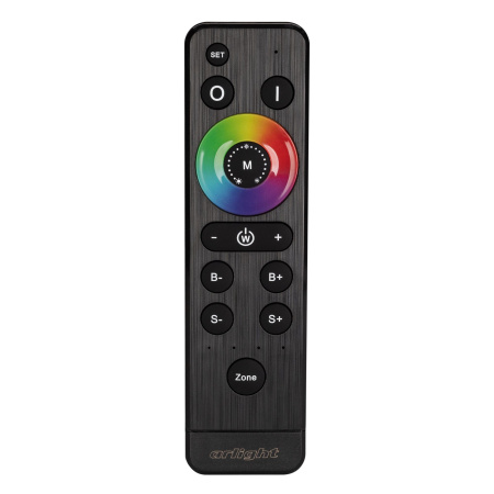 Пульт ARL-1022-SIRIUS-RGBW Black 4 зоны, 2.4G IP20 Arlight