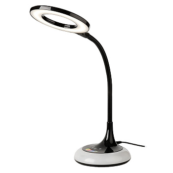 Светильник с/д GLTL-024-B 8вт 530лм rgb черный + сенс вкл, 3 шага диммир, 3 ур яркости (800150) (1/8) General