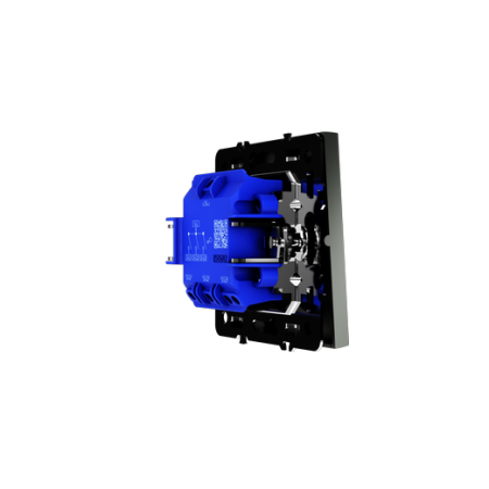 Выключатель встраиваемый Voltum S70 трехклавишный 10А, (титан)