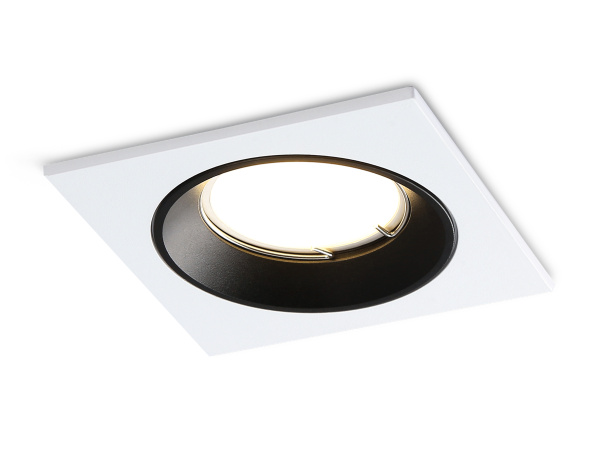 Встраиваемый точечный светильник MR16 A8925 WH/BK белый/черный MR16 GU5.3 92*92*24 Ambrella Light