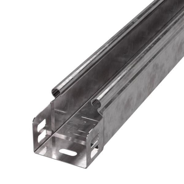 Лоток неперфорированный Стандарт 50х50х3000 (0,7 мм) (24 м/уп) Промрукав