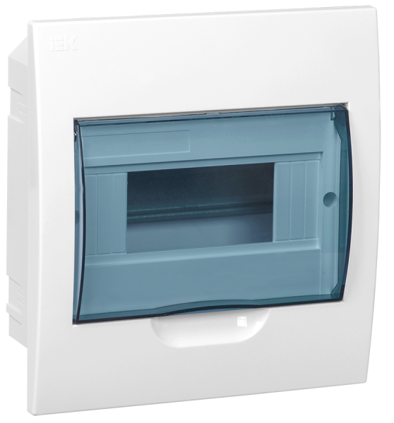 Корпус пластиковый ЩРВ-П-8 IP41 белый KREPTA 3 IEK