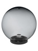 Светильник НТУ 03-100-302 шар d=300 мм IP54 (дымчатый ПММА, основание плоское ПК 145, Е27) TDM
