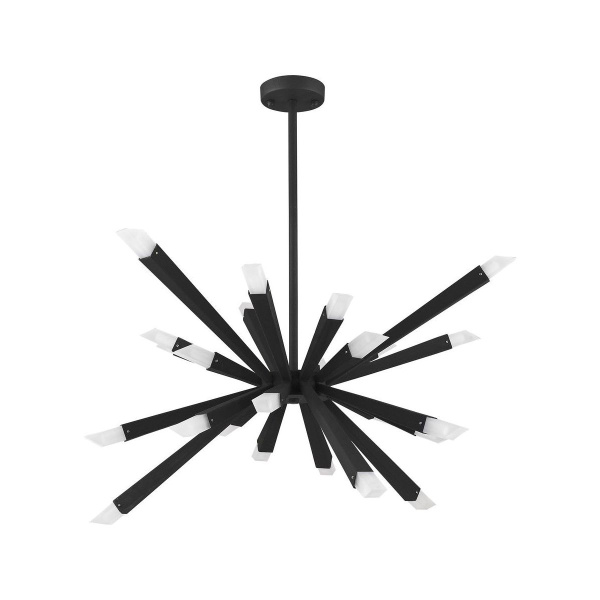 Люстра подвесная Черный/Белый G4,LED 24*5Вт WE231.24.203 WERTMARK