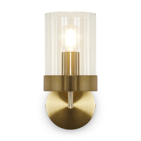 Настенный светильник (бра) 1*E14 40Вт Латунь IP20 Clip FR5426WL-01BS Freya