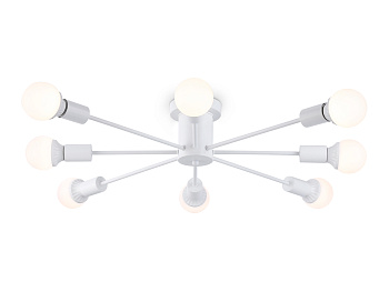 Потолочный светильник в стиле лофт TR80408/8 WH белый E27/8 max 60W D950*150 Ambrella Light