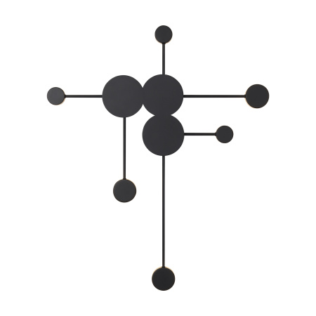 Настенный светильник (бра) 6*LED 19,8Вт Черный IP20 Wonder FR5440WL-L17B Freya