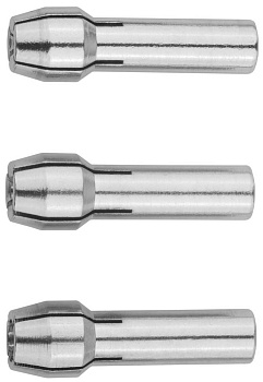Мини-набор : Цанги хром, 3,2мм-1шт, 2,4мм-1шт, 1,6мм-1шт ЗУБР