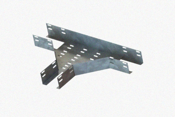 Лоток тройниковый перфорированный ОТ 500х65 УТ1,5, оцинкованный лист, S1,5
