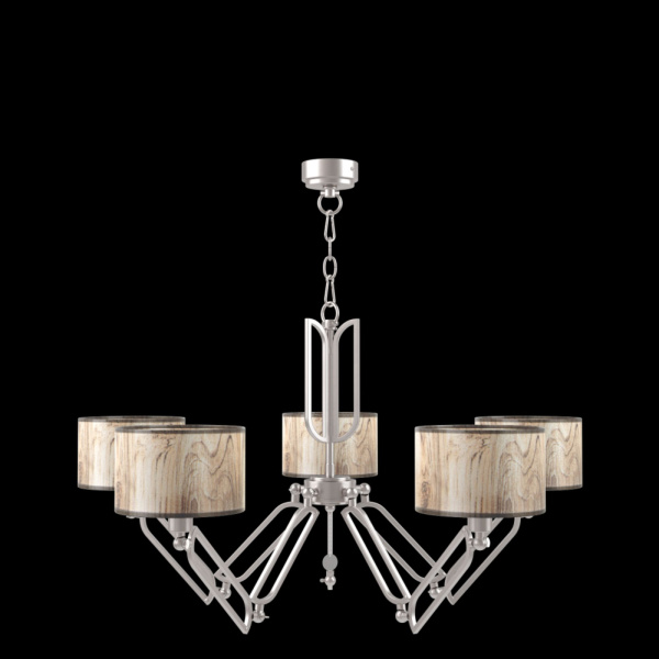 Люстра 5*E14 40Вт Никель IP20 Hightech 9 M1-05-SN-LMP-Y-6 Maytoni