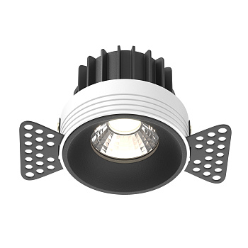 Встраиваемый светильник LED 12Вт Черный IP20 Downlight DL058-12W4K-TRS-B Technical Maytoni