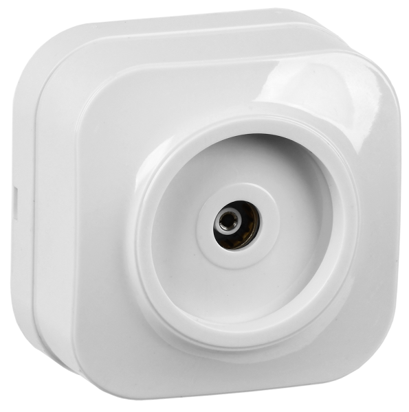 Розетка одноместная ОУ телевизионная РТВ20-ХБ GLORY белый IEK