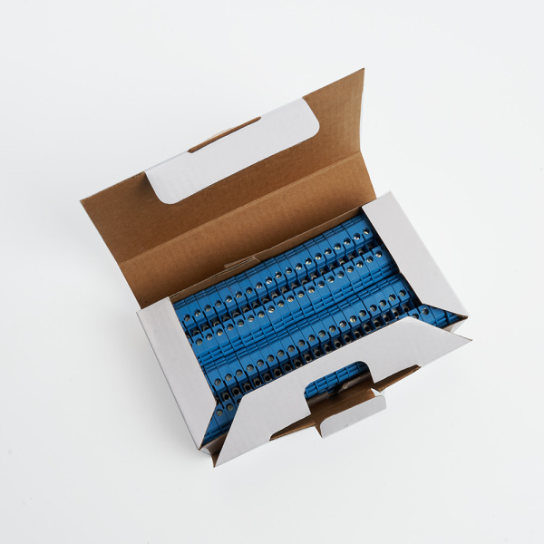 Зажим наборный изолированный (винтовой) ЗНИ - 2,5 (JXB2.5), синий, STEKKER, LD551-2-25 Зажим наборный изолированный (винтовой) ЗНИ - 2,5 (JXB2.5), синий, STEKKER, LD551-2-25