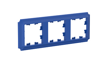 ATLASDESIGN ANTIQUE 3-постовая РАМКА, универсальная, АКВАМАРИН Schneider Electric