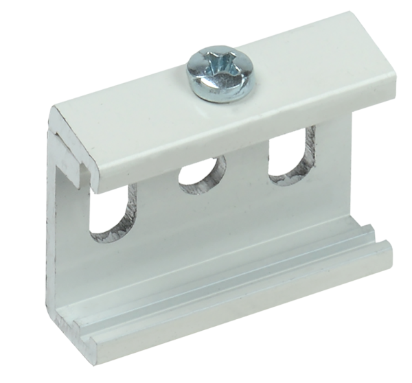 Комплект для накладного монтажа осветительного шинопровода белый IEK