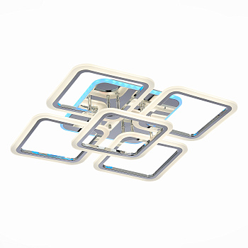 Светильник потолочный Хром/Белый LED 1*140Вт RGB 10Вт 3000-6000К SLE200412-05RGB EVOLED