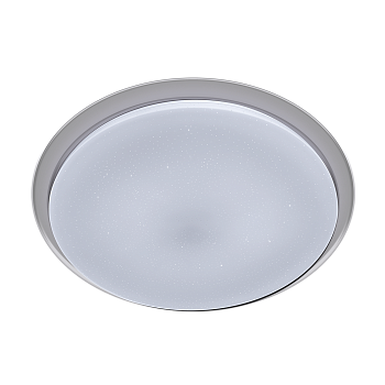 Светильник светодиодный диммируемый SATURN с Алисой, с ДУ, RGB 60 Вт 4500Лм белый Ritter