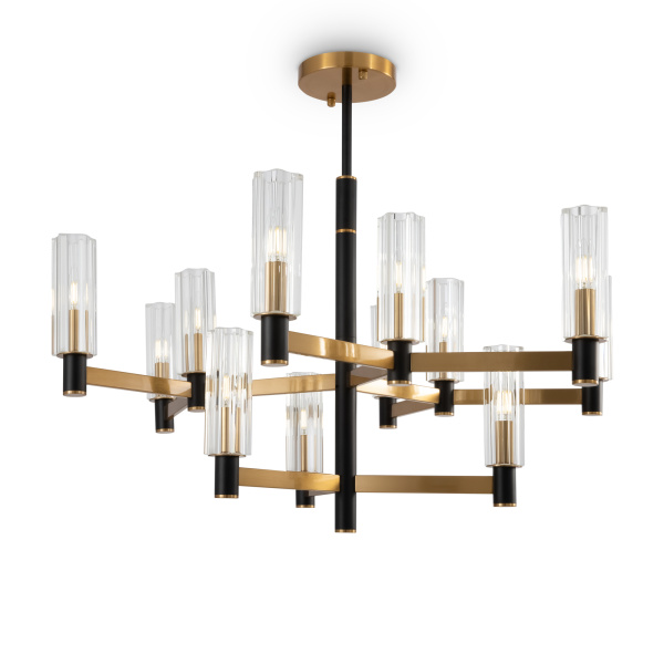 Люстра 12*E14 40Вт Латунь IP20 Ambra FR5167PL-12BS Freya