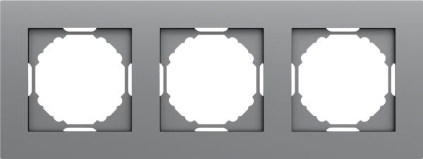 Donel A07 матовый серый рамка 3-я, серия DB