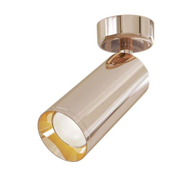 Потолочный светильник 1*GU10 50Вт Розовое Золото IP20 Focus C017CW-01RG Technical