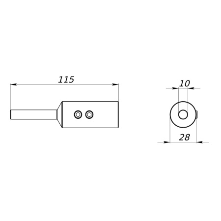 Установочный набор для подключения изолированного токоотвода DKC