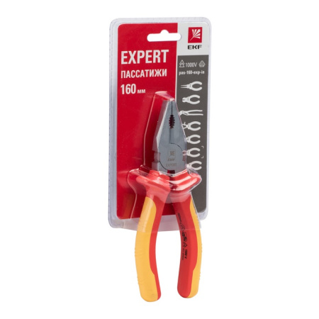 Пассатижи Expert 160 мм 1000В PROxima EKF