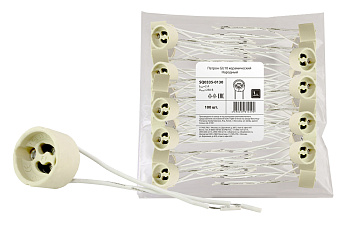 Патрон GU10 керамический Народный TDM