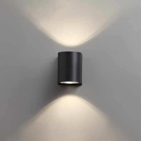 Ландшафтный св-к IP65 LED 4000K 4W+4W 220V OPAL черный NOVOTECH