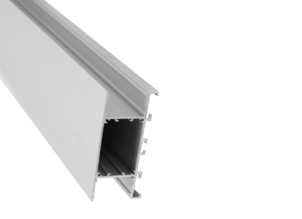 Donel Накладной двусторонний алюминиевый профиль, 42,3х90х2000. Цвет: Анодированное серебро,серия:DN8HF