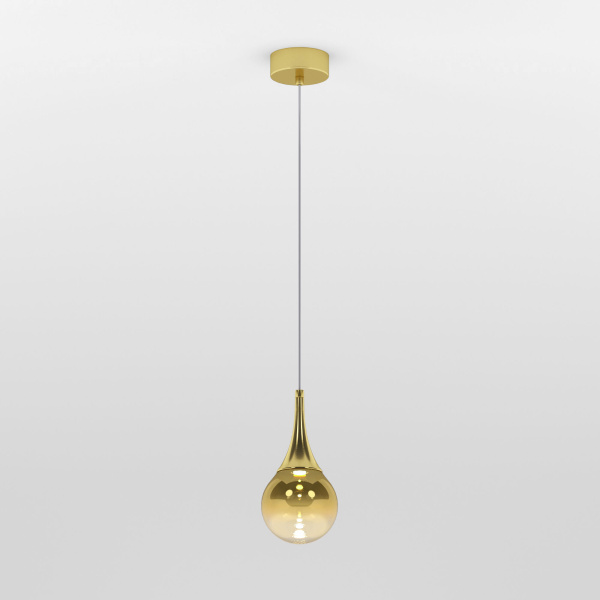 СНЯТ Светильник подвесной 50256/1 LED 5 Вт 4000К  золото Eurosvet