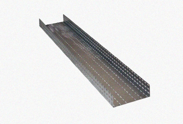 Лоток перфорированный ЛМ 250х150х3000 УТ1,5, оцинкованный лист, S1,5