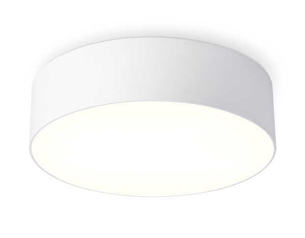 Светильник светодиодный потолочный FV5515 WH белый LED 18W 3000K D160*58 (Без ПДУ) Ambrella Light